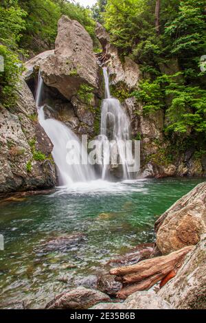 Bash Bish Falls in Mt. Washington, Massachusetts Stockfoto