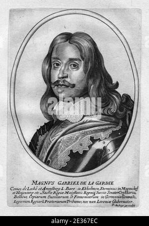 Magnus Gabriel de La Gardie (par Aubry). Stockfoto