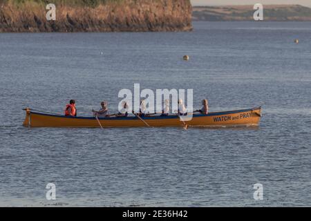 Pilot Gig Bristol Channel Stockfoto