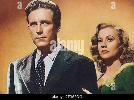 DILLINGER 1945 Momnogram Pictures Film mit Anne Jeffreys und Lawrence Tierney Stockfoto