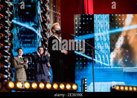 Madrid, Spanien. Januar 2021. Gala für die 26. Jährlichen Jose Maria Forque Awards in Madrid am Samstag, 16. Januar 2021. Quelle: CORDON PRESS/Alamy Live News Stockfoto