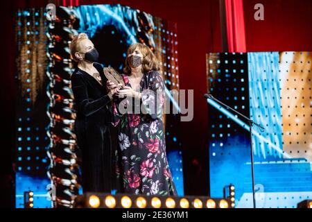 Madrid, Spanien. Januar 2021. Gala für die 26. Jährlichen Jose Maria Forque Awards in Madrid am Samstag, 16. Januar 2021. Quelle: CORDON PRESS/Alamy Live News Stockfoto