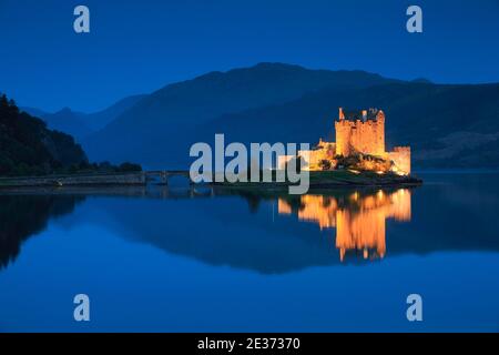 Eilean Donan Castle, Schottland Stockfoto