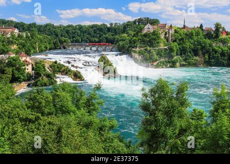 Rheinfall, Schweiz Stockfoto