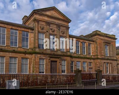 Die neu renovierte Ayr Grammar Primary School, Ayr, South Ayrshire, Schottland, Stockfoto