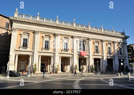 Italien, Rom, Campidoglio, Palazzo Nuovo, Musei Capitolini, Kapitolinische Museen Stockfoto