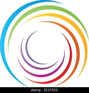 Spirale, Maler, Logo, Ikone Stock Vektor