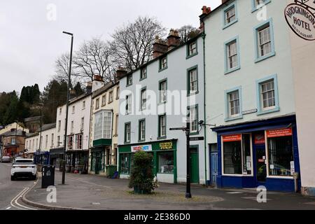 Matlock Bath Derbyshire während der Covid-19-Sperre 2020 Stockfoto