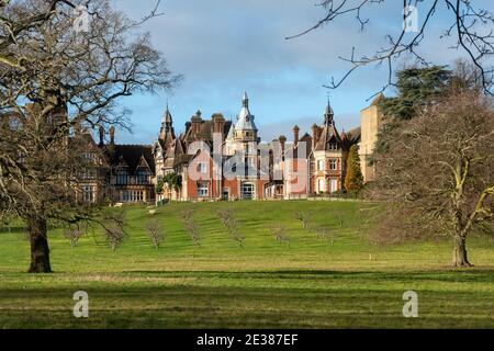 Farnborough Hill, eine römisch-katholische, unabhängige Tagesschule für Mädchen (englische öffentliche Schule), ehemals Hillside Convent College, Farnborough, Hampshire, Großbritannien Stockfoto