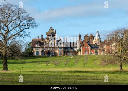 Farnborough Hill, eine römisch-katholische, unabhängige Tagesschule für Mädchen (englische öffentliche Schule), ehemals Hillside Convent College, Farnborough, Hampshire, Großbritannien Stockfoto