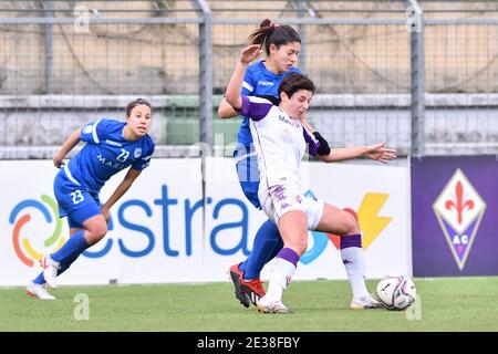 Firenze, Italien. Januar 2021. Sara Baldi (Fiorentina Femminile) während ACF Fiorentina femminile vs San Marino Academy, Italienische Fußball Serie A Frauenspiel in Firenze, Italien, Januar 17 2021 Kredit: Unabhängige Fotoagentur/Alamy Live Nachrichten Stockfoto