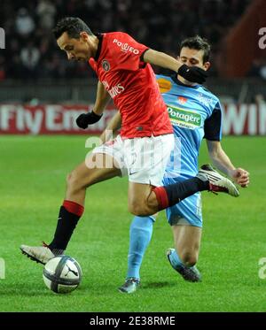 Anderson Luiz de Carvalho Nene von PSG beim Fußballspiel der Ersten Liga, Paris Saint-Germain gegen Brest am 5. Dezember 2010 im Stadion Parc des Princes in Paris, Frankreich. PSG gewann 3:1. Foto von Christian Liewig/ABACAPRESS.COM Stockfoto