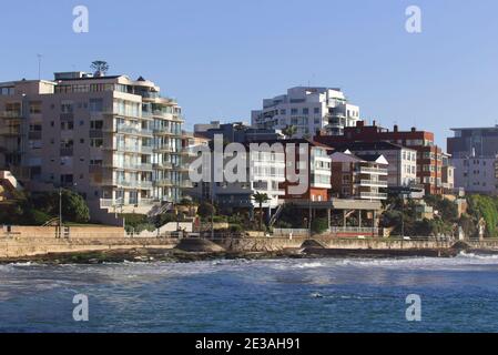 Wohnungen am Wasser in Cronulla Sutherland Shire Sydney New South Wales Australien Stockfoto