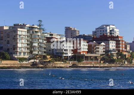 Wohnungen am Wasser in Cronulla Sutherland Shire Sydney New South Wales Australien Stockfoto