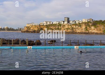 Freshwater Beach Northern Suburbs Sydney Australien Stockfoto