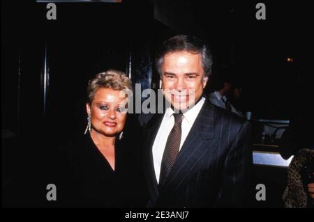 Jim Bakker und Tammy Faye Bakker 1987 Quelle: Ralph Dominguez/MediaPunch Stockfoto