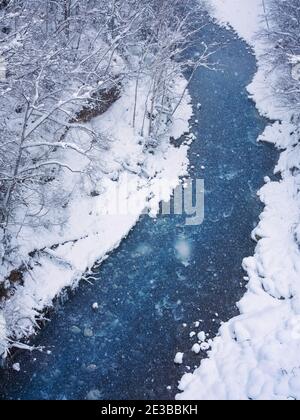 Blue River Stockfoto