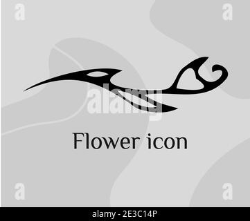 Abstract floral Liquid Fluid Vorlage, Blume Logo und Symbol. Vektorgrafik Stock Vektor