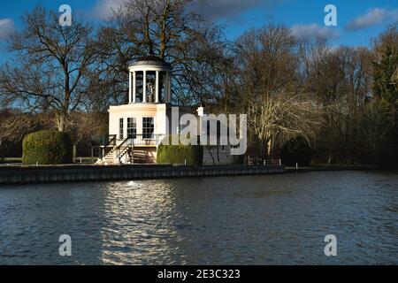 Temple Island an der Themse bei Henley an der Themse England Stockfoto