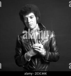 Ray Dorset von der britischen Rockband Mungo Jerry 1977 Stockfoto