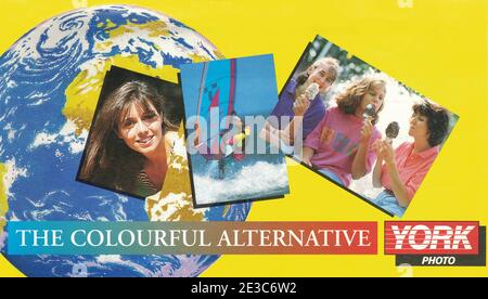 York Film Processing Brieftasche Stockfoto