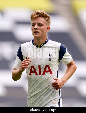 Aktenfoto vom 28-08-2020 von Tottenham Hotspur's Harvey White. Ausgabedatum: Montag, 18. Januar. 2021. Stockfoto