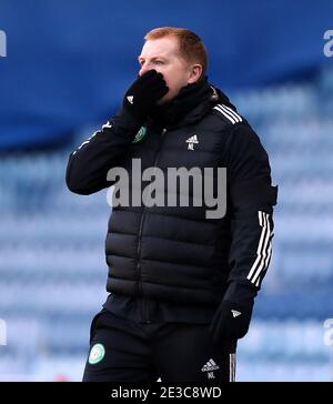 Aktenfoto vom 02-01-2021 des keltischen Managers Neil Lennon. Ausgabedatum: Montag, 18. Januar 2021. Stockfoto
