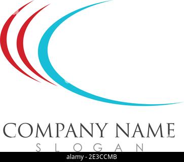 Schneller Logo Vorlage Vektor icon Abbildung design Stock Vektor