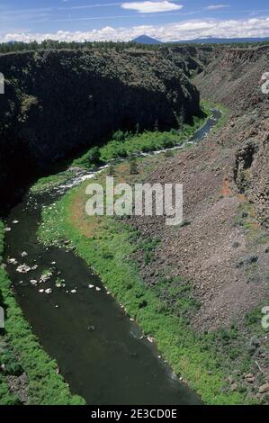 Crooked River Canyon, Peter Skene Ogden State Park, Oregon Stockfoto