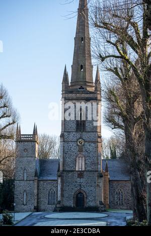 Die Stadt Hillsborough in Nordirland Stockfoto