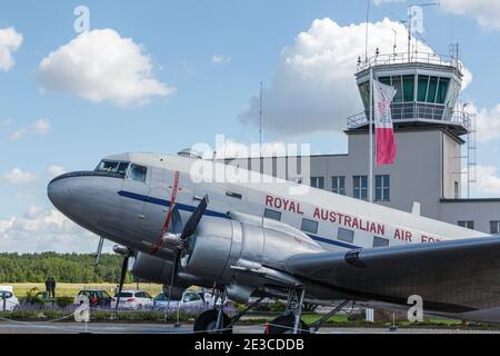 Das Luftwaffen Museum in Gatow in Berlin Stockfoto