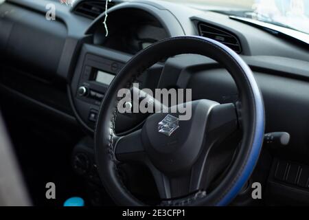 Assam, indien - Januar 10, 2021 : Maruti s presso Stock image. Stockfoto