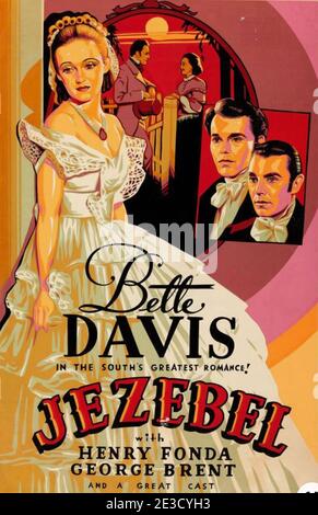 JEZEBEL 1938 Warner Bros Film mit Bette Davis Stockfoto