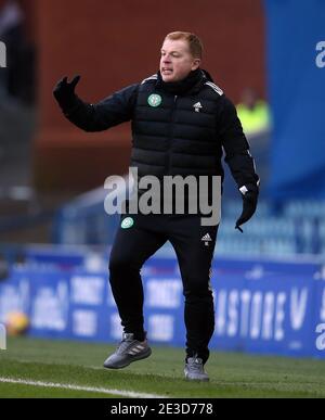 Aktenfoto vom 02-01-2021 des keltischen Managers Neil Lennon Ausgabedatum: Montag, 18. Januar 2021. Stockfoto