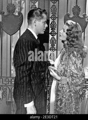 GILDA 1946 Columbia Pictures Film mit Rita Hayworth und Glenn Ford Stockfoto