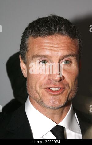 Der britische Formel-1-Pilot David Coulthard besucht am 22. Januar 2009 die Herbst-Winter 2009-2010-Modenschau von Hugo Boss Men in Paris, Frankreich. Foto von Alain Gil-Gonzalez/ABACAPRESS.COM Stockfoto