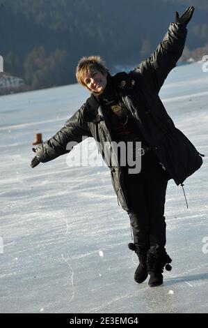 Die französische Schauspielerin Veronique Jannot beim 16. Filmfestival 'Fantastik Art' in Gerardmer, Frankreich, am 31. Januar 2009. Foto von Giancarlo Gorassini/ABACAPRESS.COM Stockfoto