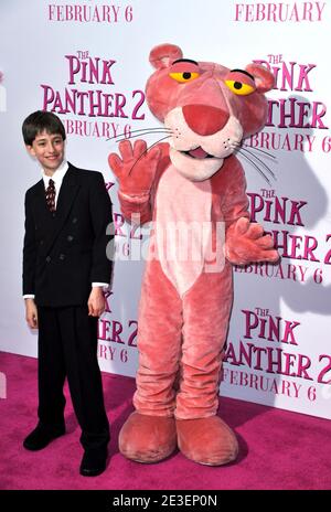 Schauspieler Jack Metzger nimmt am 3. Februar 2009 an der Premiere von 'The Pink Panther 2' im Ziegfeld Theater in New York City, NY, USA, Teil. Foto von Gregorio Binuya/ABACAPRESS.COM Stockfoto