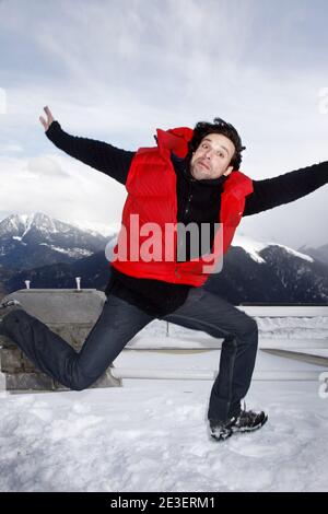 Bruno Salomone beim 11. Luchon Television Film Festival in Luchon, Frankreich am 5. Februar 2009. Foto von Patrick Bernard/ABACAPRESS.COM Stockfoto