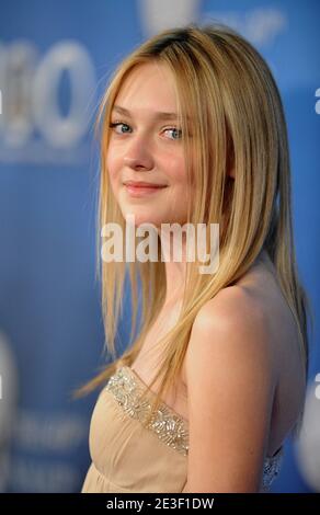 Dakota Fanning nimmt an den 40. NAACP Image Awards Teil, die am 12. Februar 2009 im Shrine Auditorium in Los Angeles, CA, USA, verliehen werden. Foto von Lionel Hahn/ABACAPRESS.COM Stockfoto