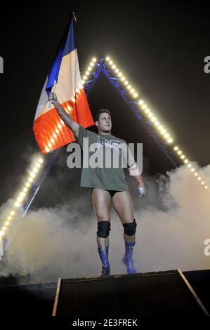 Rene Dupree während der Catch American Wrestling Extreme Tour 2009 im Zenith in Paris, Frankreich am 18. März 2009. Foto von Thierry Plessis/ABACAPRESS.COM Stockfoto