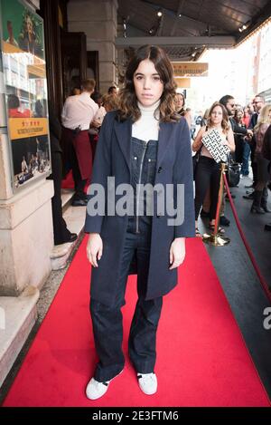 Gala Gordon kommt am Vererbungspressetag im Noel Coward Theatre, St Martins Lane, London an. Stockfoto