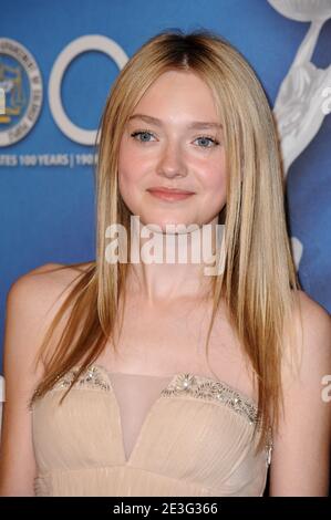 Dakota Fanning nimmt an den 40. NAACP Image Awards Teil, die im Shrine Auditorium stattfinden. Los Angeles, 12. Februar 2009. (Im Bild: Dakota Fanning). Foto von Lionel Hahn/ABACAPRESS.COM Stockfoto