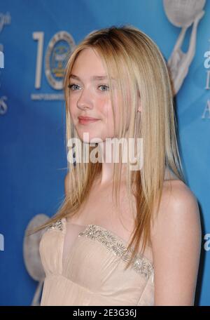 Dakota Fanning nimmt an den 40. NAACP Image Awards Teil, die im Shrine Auditorium stattfinden. Los Angeles, 12. Februar 2009. (Im Bild: Dakota Fanning). Foto von Lionel Hahn/ABACAPRESS.COM Stockfoto