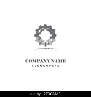 Gang Logo Vorlage Vektor icon Abbildung design Stock Vektor