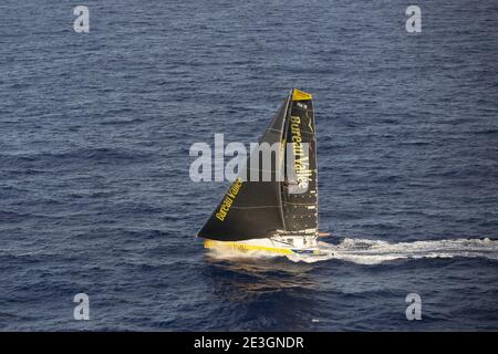 Louis Burton (Fra) segelt auf dem Imoca Bureau VallÃ©e 2 während des 2020-2021 VendÃ©e Globe, 9. Auflage des Solo Nonstop-Weltjahrennens, am 15. Januar 2021 ab nach Recife, Brasilien - Foto Newman Homrich/ DPPI / LiveMedia Stockfoto