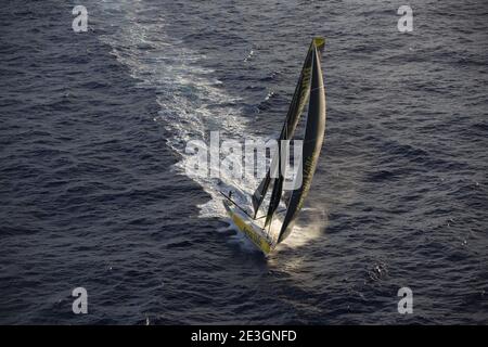 Louis Burton (Fra) segelt auf dem Imoca Bureau VallÃ©e 2 während des 2020-2021 VendÃ©e Globe, 9. Auflage des Solo Nonstop-Weltjahrennens, am 15. Januar 2021 ab nach Recife, Brasilien - Foto Newman Homrich/ DPPI / LiveMedia Stockfoto