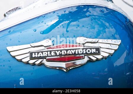 Harley-Davidson-Emblem Stockfoto