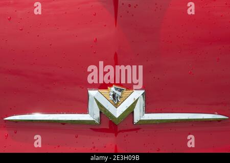 Mercury Vintage Emblem - Oldtimer Stockfoto