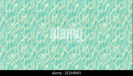 Wasser Oberfläche Textur Hintergrund, hellblaues Wasser. Stockfoto